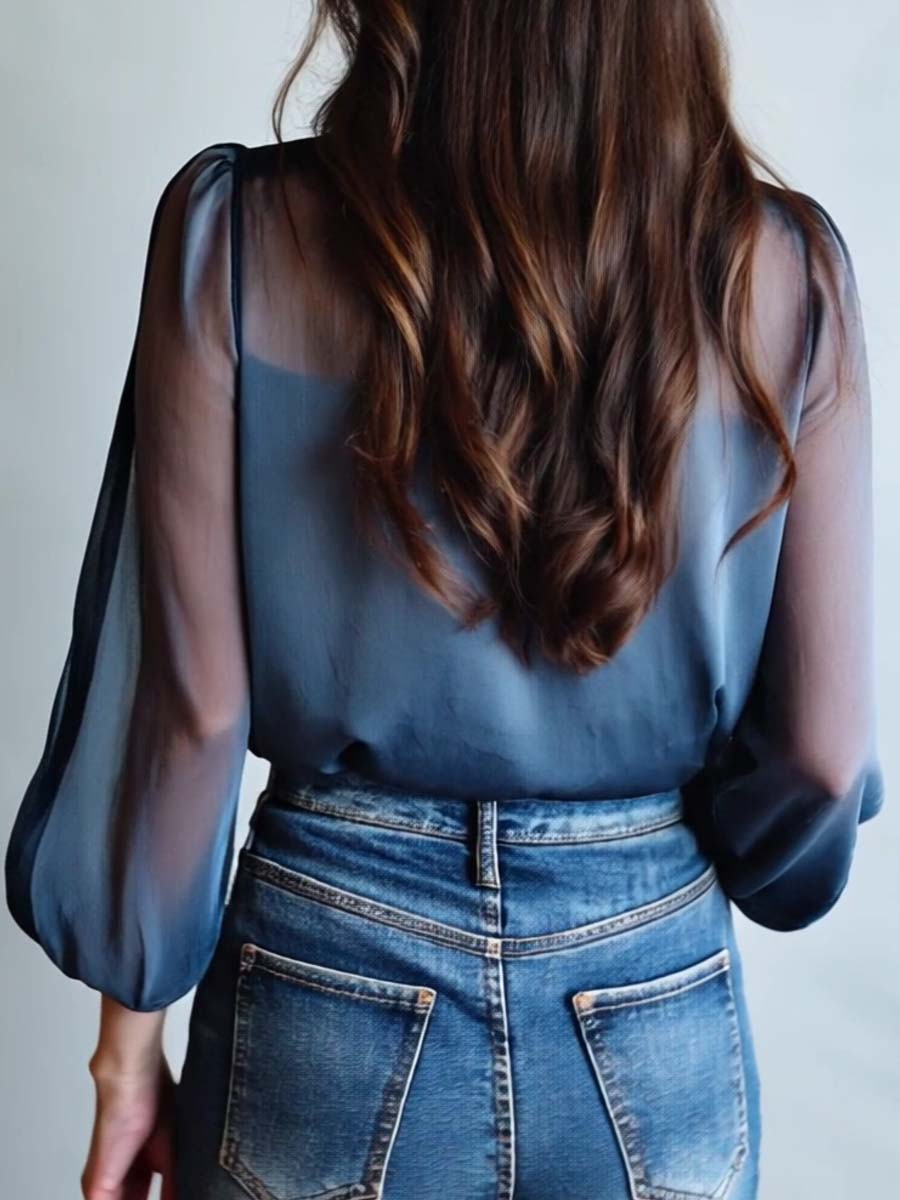 Eve – Bluzka w stylu boho chic z kwiatowym wzorem