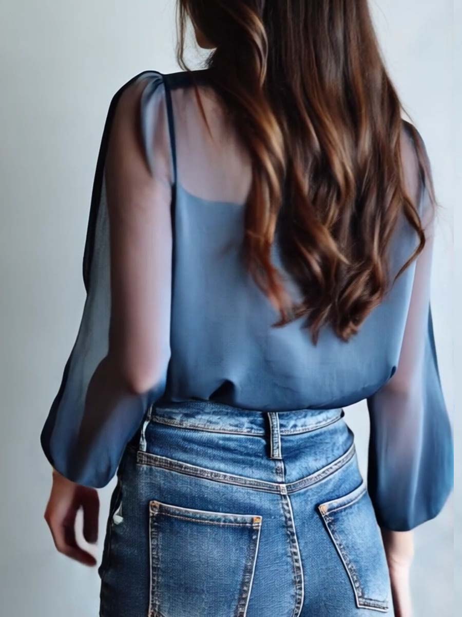 Eve – Bluzka w stylu boho chic z kwiatowym wzorem