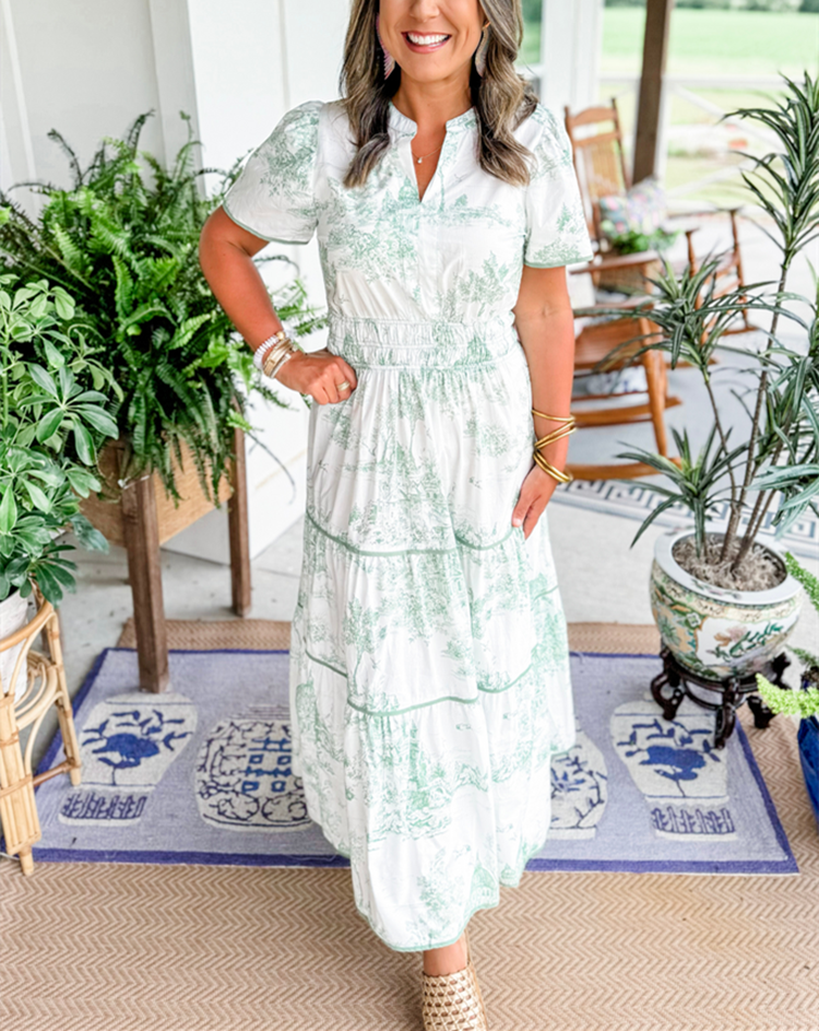 Eliza | Klasyczna sukienka maxi