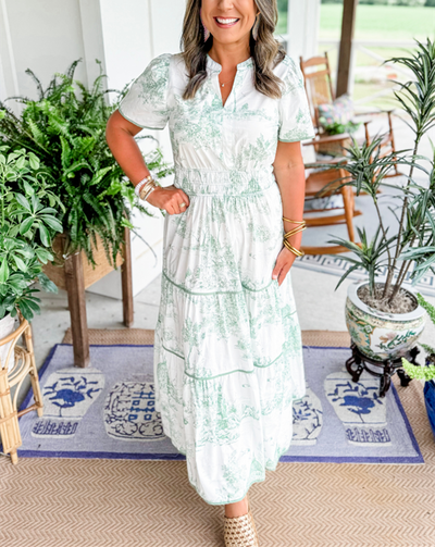 Eliza | Klasyczna sukienka maxi