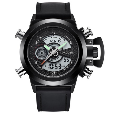 Zegarek Chronograf Mody z Podwójnym Czasem Ur™ Olsen & Olsen