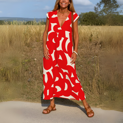 Valérie - Elegancka zwiewna sukienka