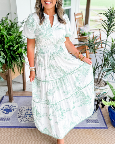 Eliza | Klasyczna sukienka maxi