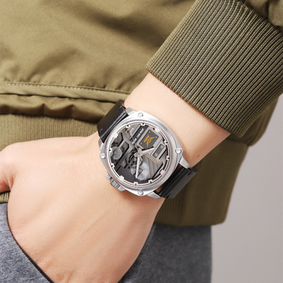 Zegarek Męski Skórzany Quartz™ - Olsen & Olsen