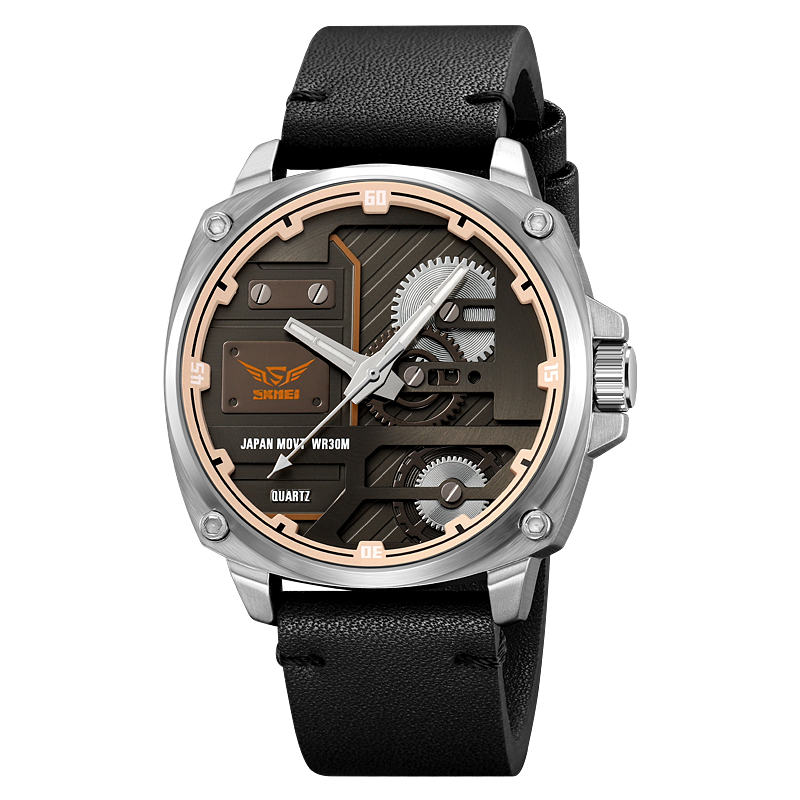 Zegarek Męski Skórzany Quartz™ - Olsen & Olsen