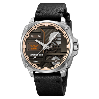 Zegarek Męski Skórzany Quartz™ - Olsen & Olsen