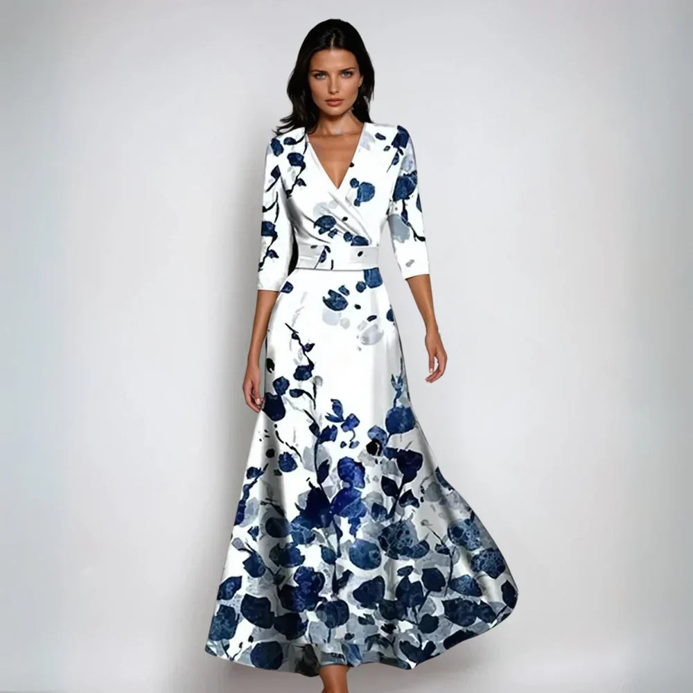 Emily | Elegancka sukienka w kwiaty