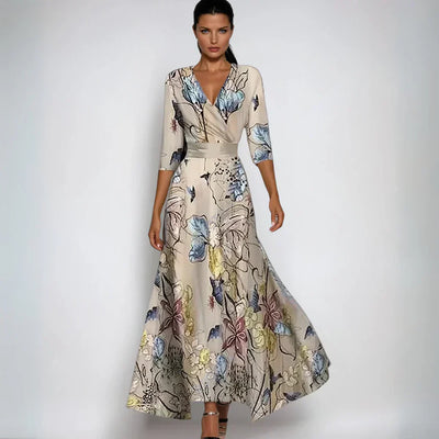 Emily | Elegancka sukienka w kwiaty