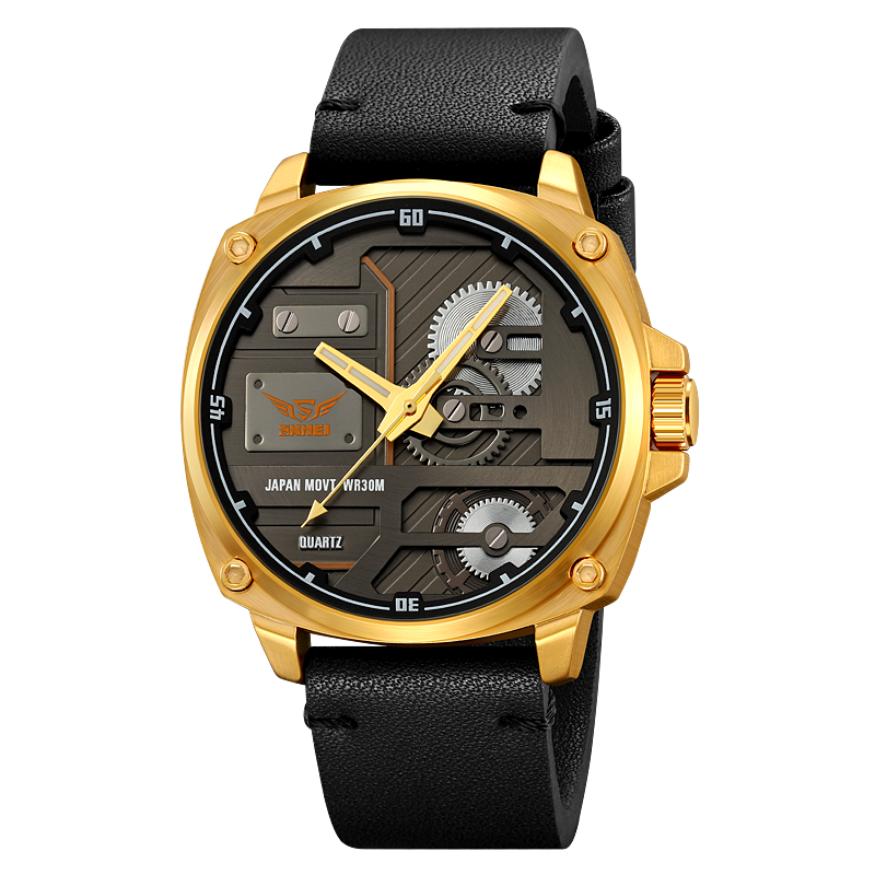 Zegarek Męski Skórzany Quartz™ - Olsen & Olsen
