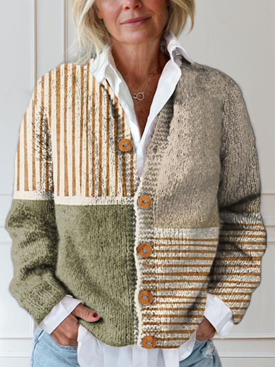 Freja | Sweter w odcieniach ziemi
