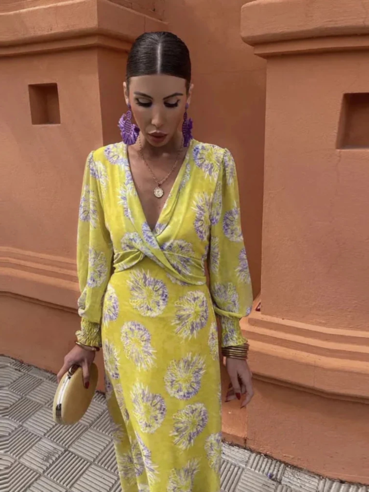 Marisella™ | Elegancka Letnia Sukienka w Kwiaty do Stworzenia Świeżego i Kobiecego Stylu