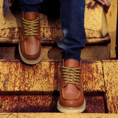 Cole™ | Skórzane botki vintage