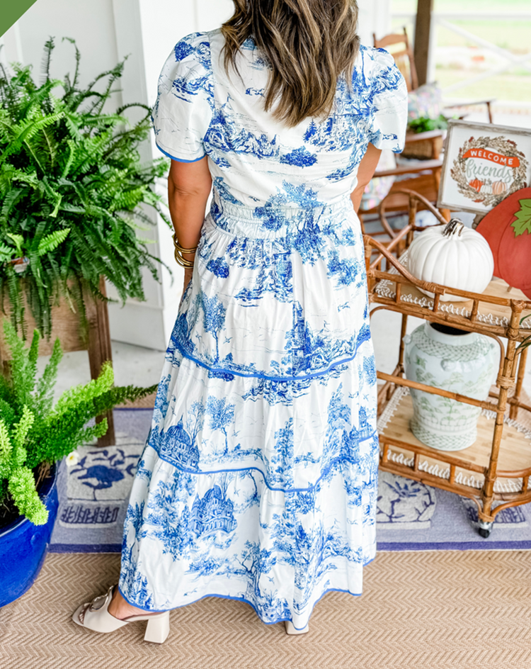 Eliza | Klasyczna sukienka maxi