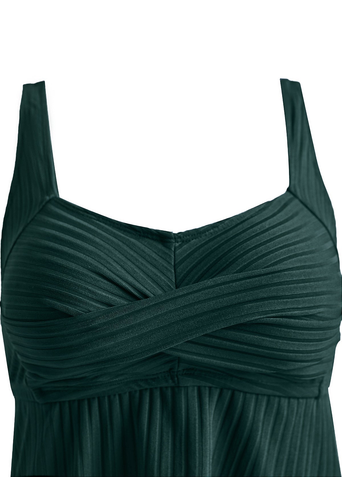 ALINA | ELEGANCKI ZESTAW TANKINI W KOLORZE TURKUSOWYM