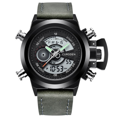 Zegarek Chronograf Mody z Podwójnym Czasem Ur™ Olsen & Olsen