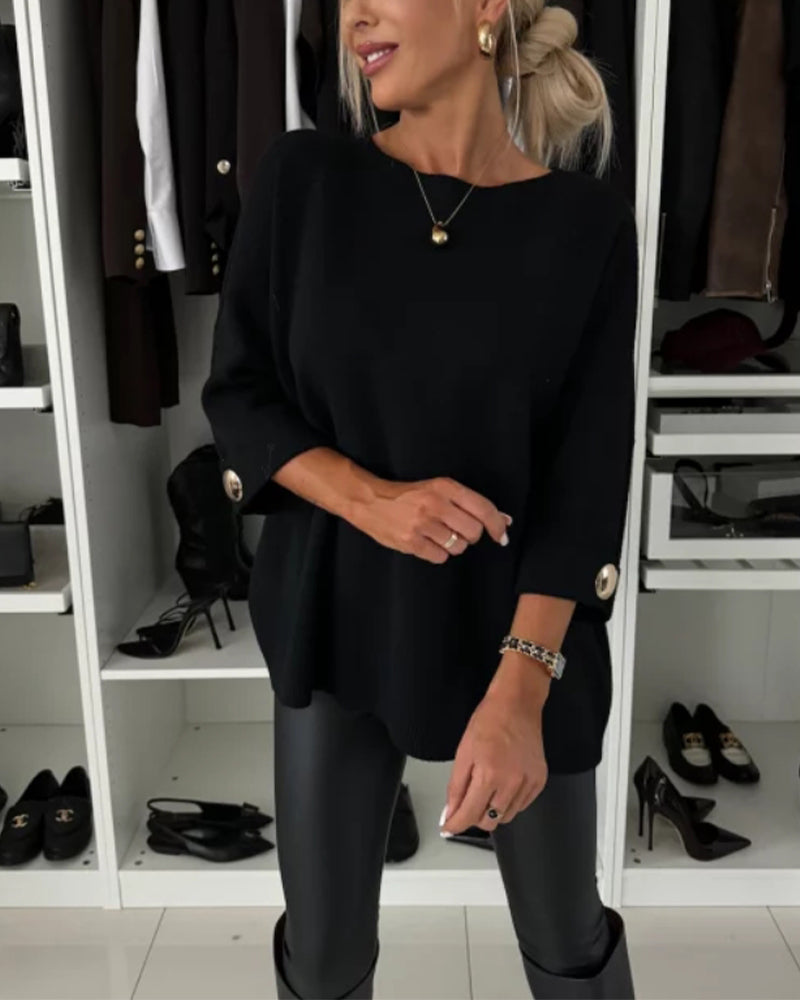 Isabella | Elegancka Bluzka Dzianinowa