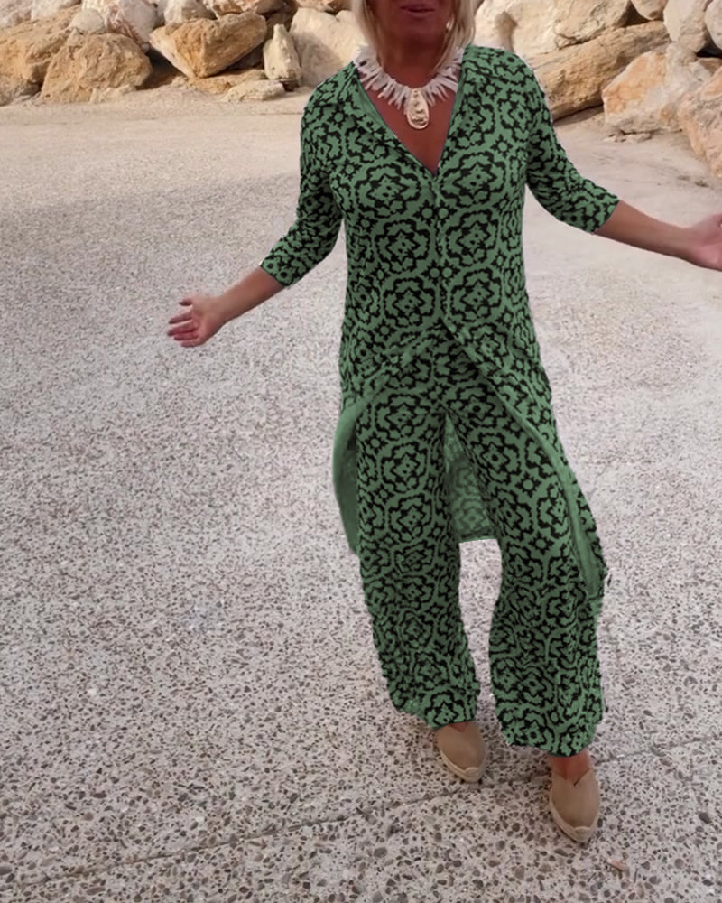 Kazimiera | Zestaw 2-częściowy w nadruk