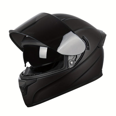 F-700 Kask Motocyklowy - Matt Czarny