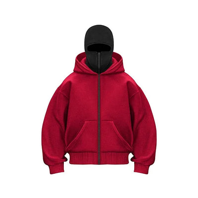 Ninja - Bluza z kapturem z podwójną warstwą