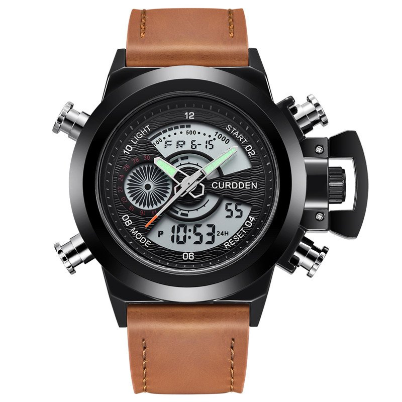 Zegarek Chronograf Mody z Podwójnym Czasem Ur™ Olsen & Olsen