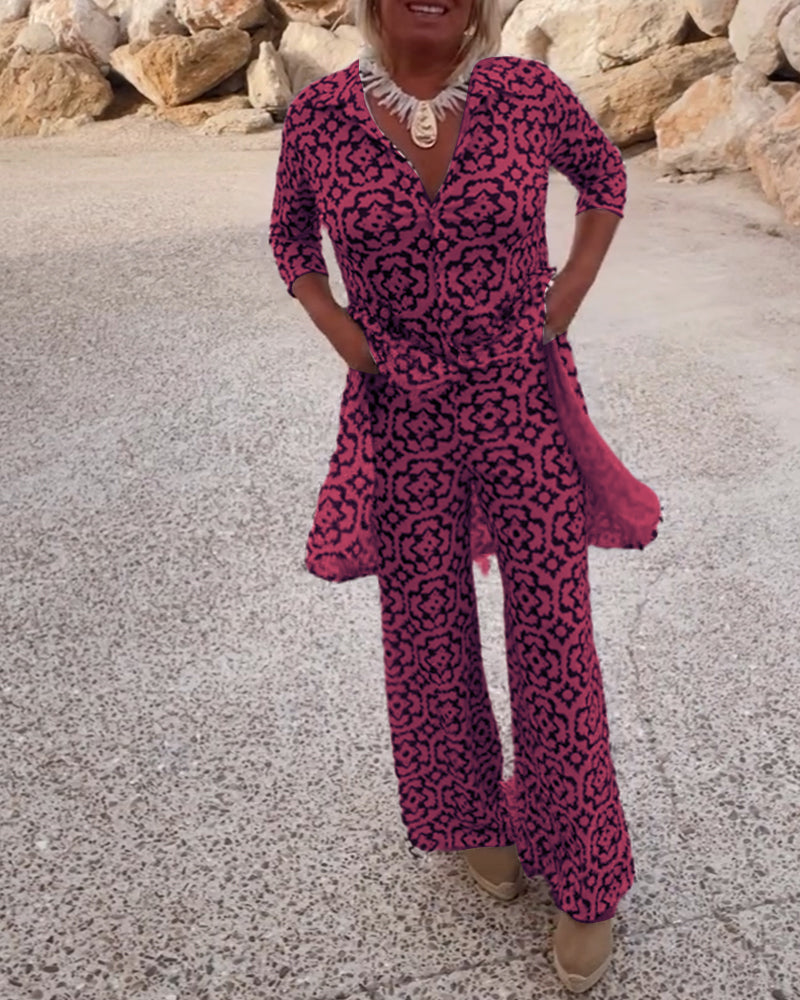 Kazimiera | Zestaw 2-częściowy w nadruk