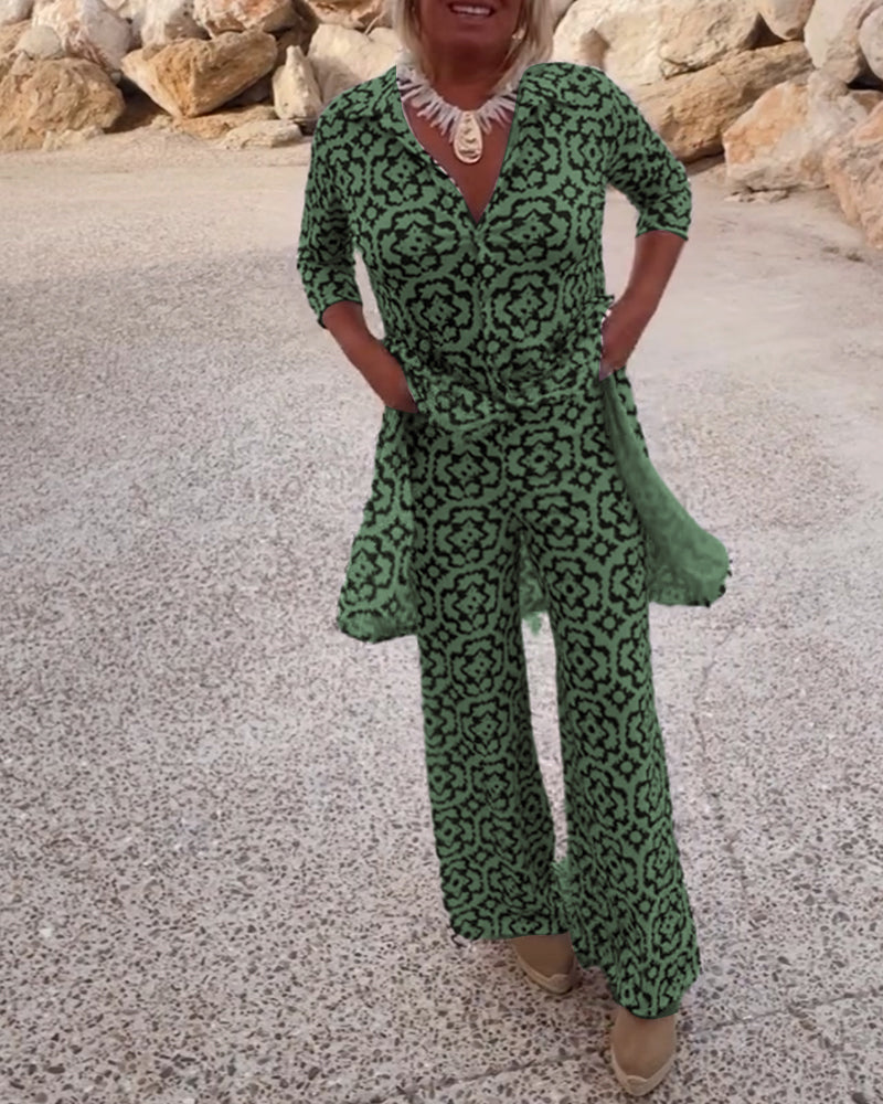 Kazimiera | Zestaw 2-częściowy w nadruk