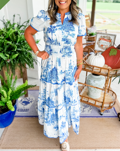 Eliza | Klasyczna sukienka maxi