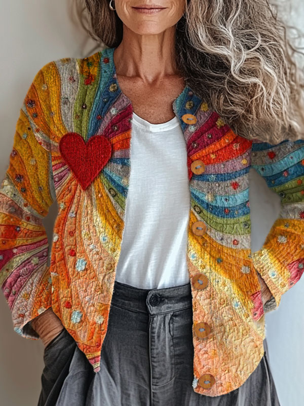Wilma | Sweter Heartburst