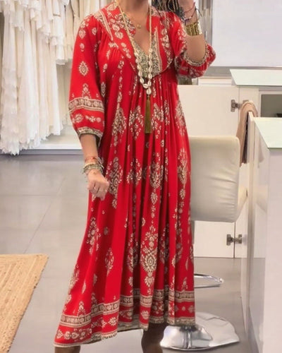 Jana – Sukienka z nadrukiem w stylu casual