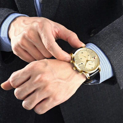 Luksusowy zegarek chronograf™ kwarcowy Olsen & Olsen