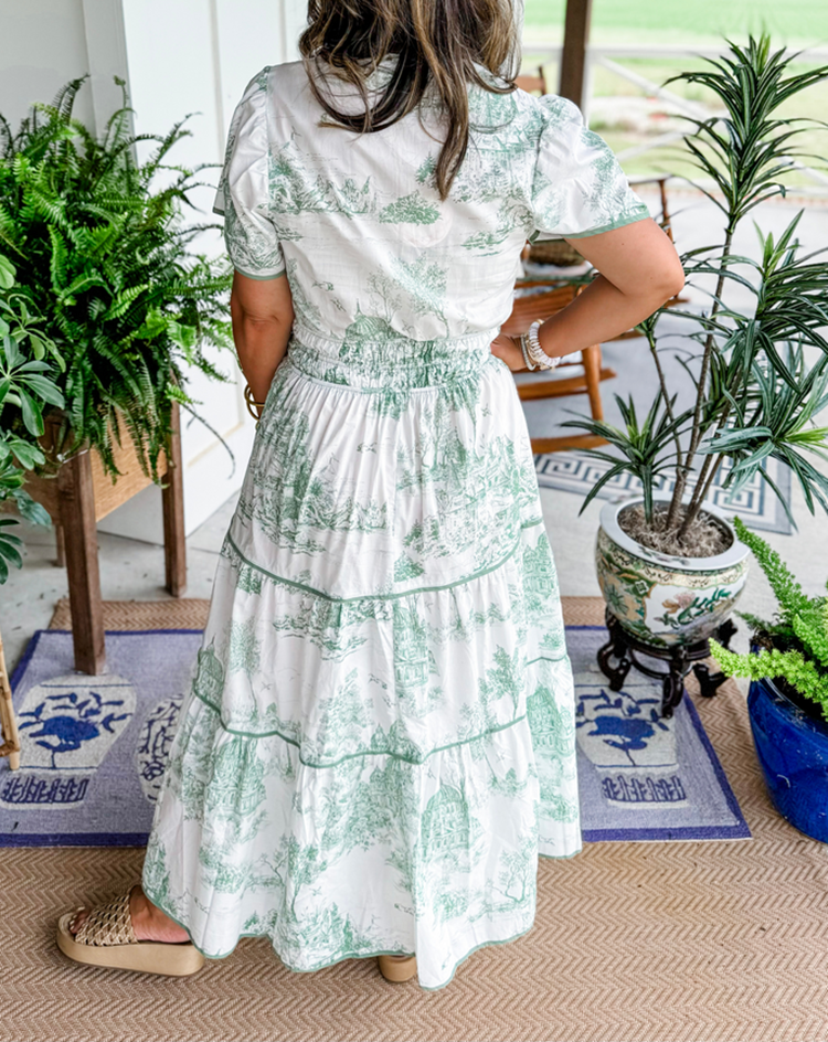 Eliza | Klasyczna sukienka maxi