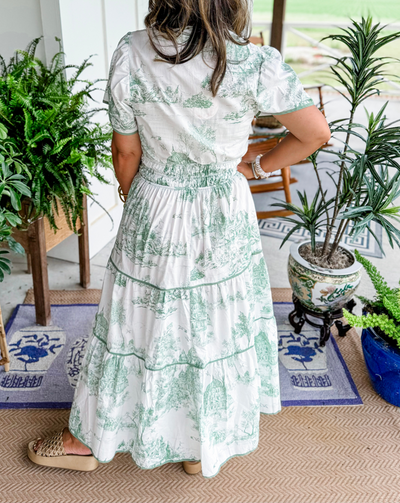 Eliza | Klasyczna sukienka maxi