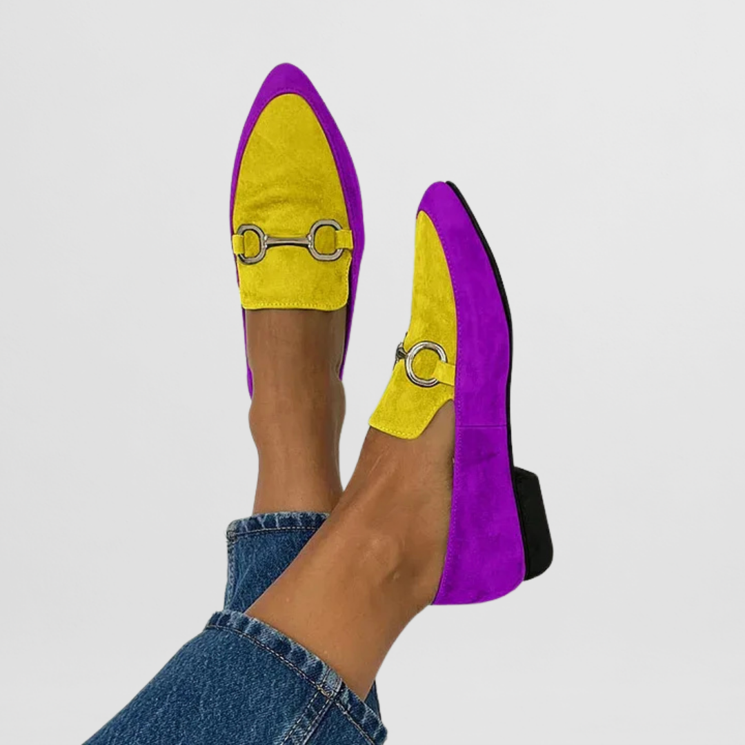 Lorette | Kolorowe i eleganckie mokasyny boho