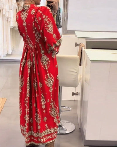 Jana – Sukienka z nadrukiem w stylu casual