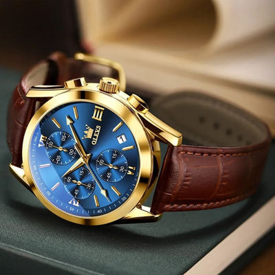 Luminous Quartz Chronograph Watch™ - Olsen & Olsen