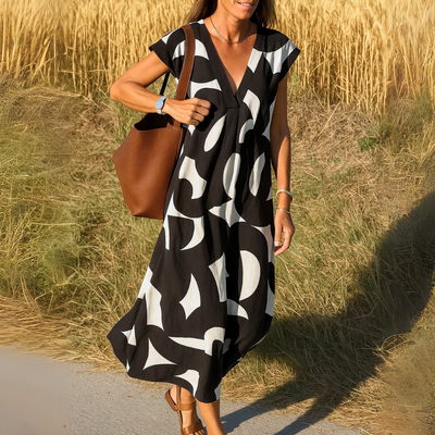 Valérie - Elegancka zwiewna sukienka