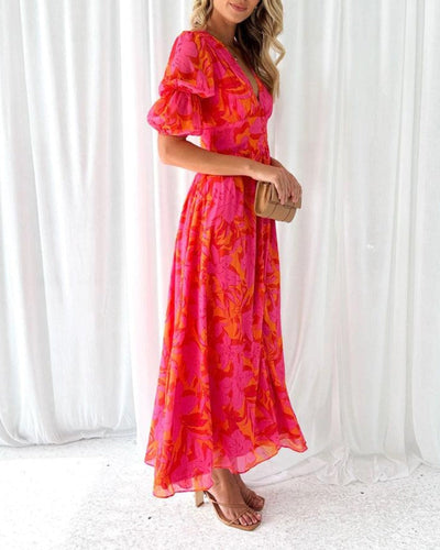 Madelon - Elegancka sukienka maxi