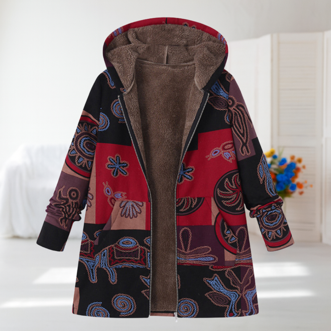 Mireille - Elegancki Płaszcz Półsezonowy