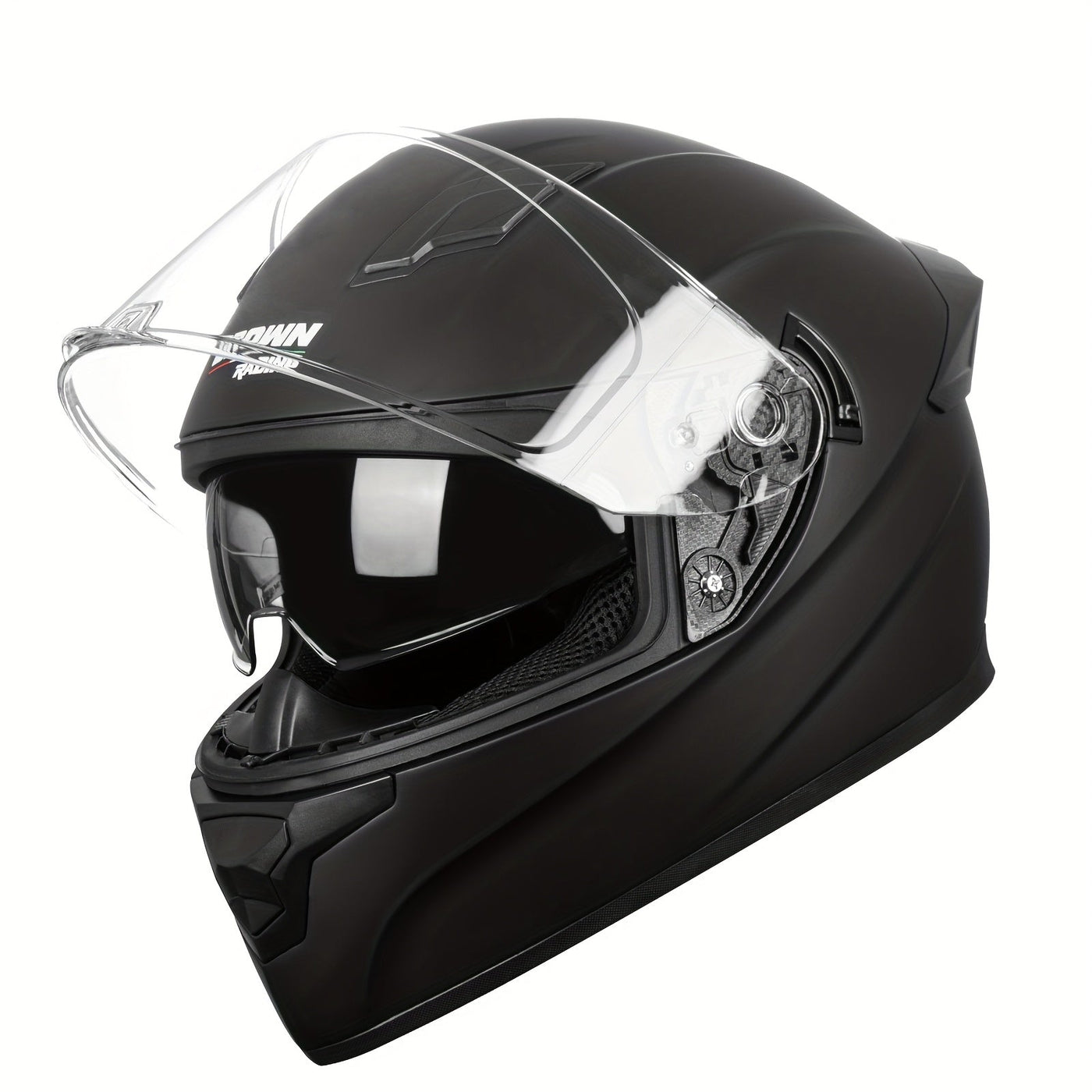 F-700 Kask Motocyklowy - Matt Czarny