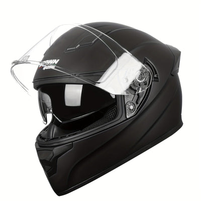 F-700 Kask Motocyklowy - Matt Czarny