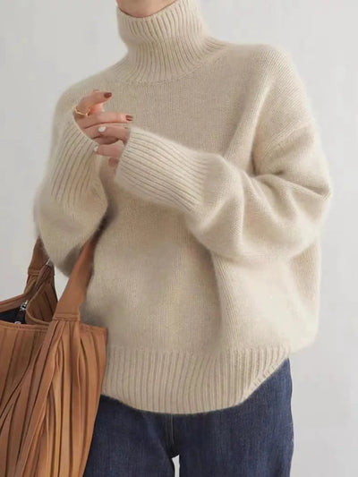 Lena | Sweter z golfem