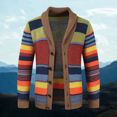 Ethan | Kardigan z dekoltem w szpic