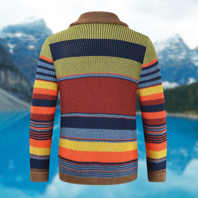 Ethan | Kardigan z dekoltem w szpic