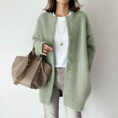 Amandine | Elegancki kardigan warstwowy