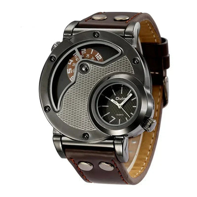 Zegarek Kwarcowy Dual Time de Luxe™ Olsen & Olsen