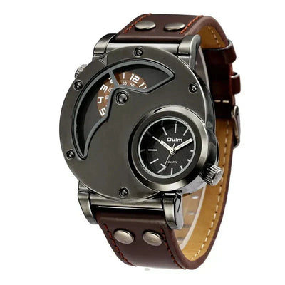 Zegarek Kwarcowy Dual Time de Luxe™ Olsen & Olsen