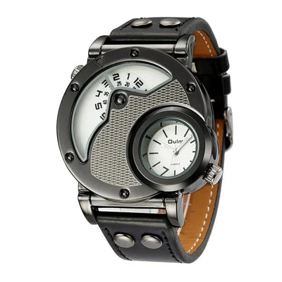 Zegarek Kwarcowy Dual Time de Luxe™ Olsen & Olsen