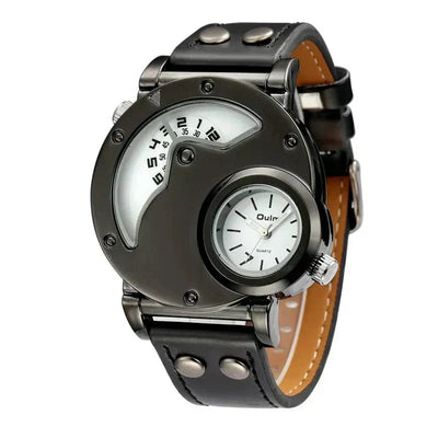 Zegarek Kwarcowy Dual Time de Luxe™ Olsen & Olsen