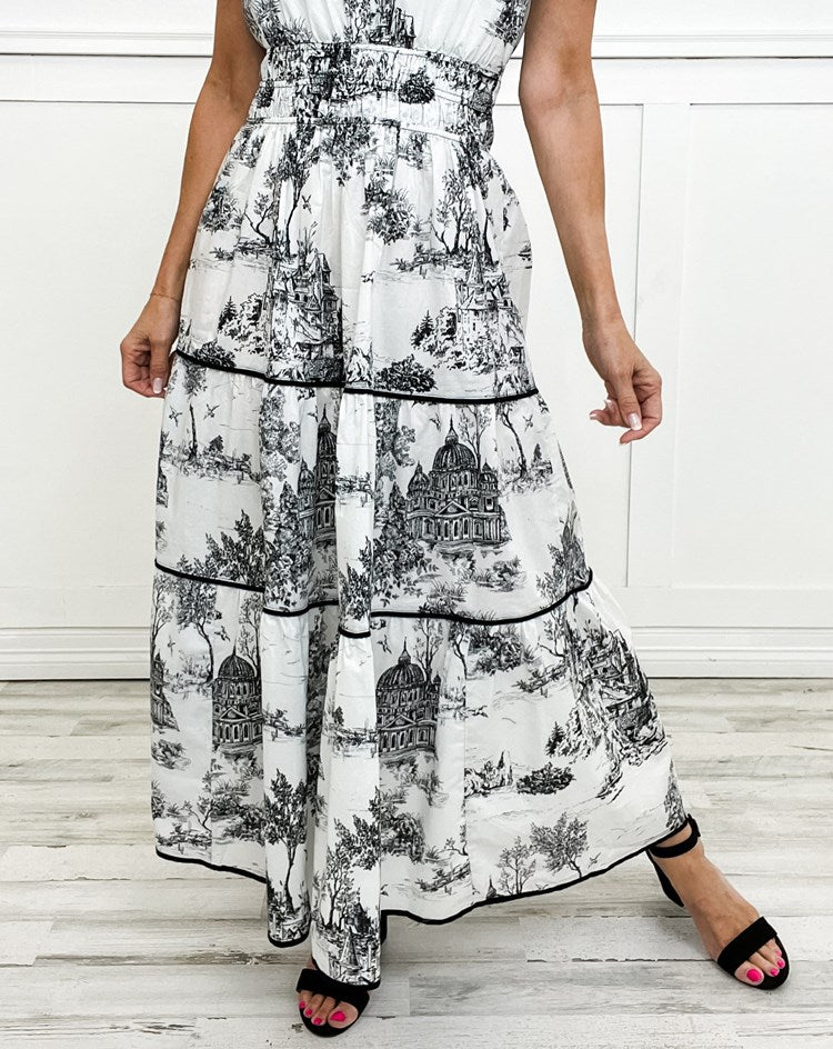 Eliza | Klasyczna sukienka maxi