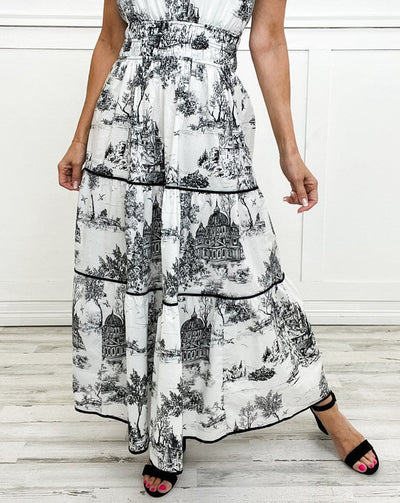 Eliza | Klasyczna sukienka maxi